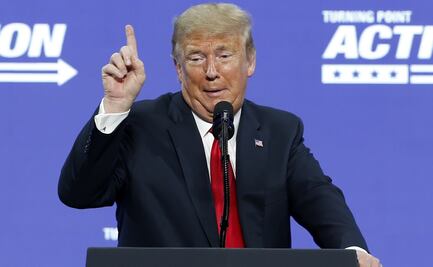 "Muro ha frenado la entrada de Covid-19 desde México": Trump