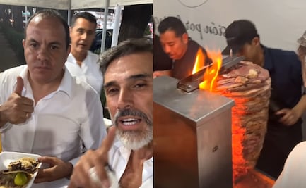 Sergio Mayer confunde reforma judicial y presume tacos de pastor con Cuauhtémoc Blanco. VIDEO