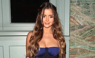 Demi Rose irradia belleza con ajustado minivestido negro