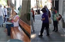 Estalla indignación contra cafetería en la Roma por correr a adultos mayores de una banqueta pública: “La calle no es tuya”. VIRAL