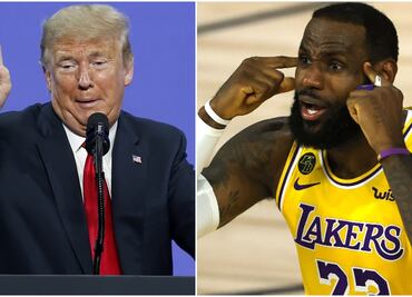 LeBron James se lanza contra Trump; esto fue lo que le dijo