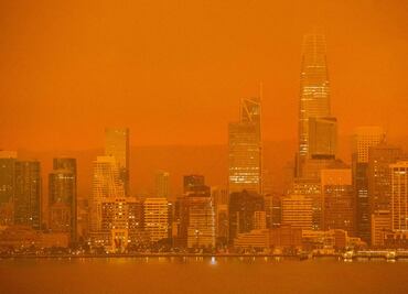 El cielo naranja "apocalíptico" que cubre a San Francisco