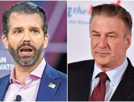 Trump Jr: “Las armas no matan a la gente, Alec Baldwin mata a la gente”