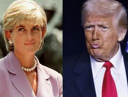 Así intentó Trump conquistar a la princesa Diana: “Me gustaba, era encantadora”