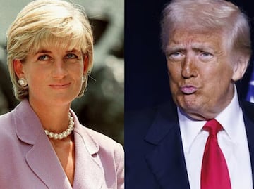 Así intentó Trump conquistar a la princesa Diana: “Me gustaba, era encantadora”