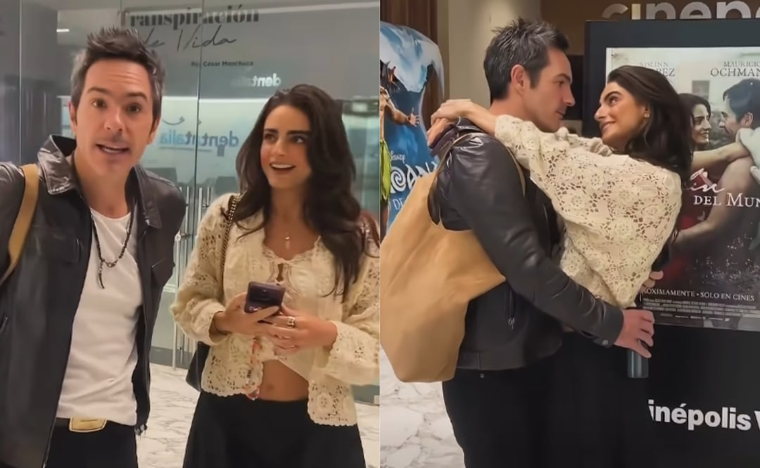 La foto de Aislinn Derbez y Mauricio Ochmann que hizo explotar las redes: ¿hay reconciliación? Foto: Canva/Aislinn FB
