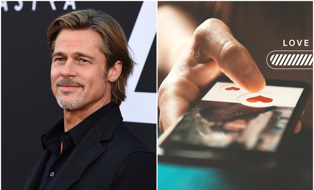Falso Brad Pitt estafa a mujer en Facebook.  Foto AP / iStock/ Oatawa