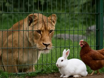 Zoológico en Dinamarca pide donación de conejos y pollos para alimentar a sus depredadores en cautiverio. VIRAL
