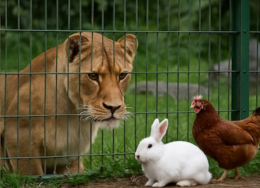 Zoológico en Dinamarca pide donación de conejos y pollos para alimentar a sus depredadores en cautiverio. VIRAL