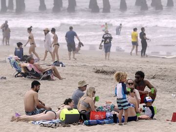 Covid-19. Gobernador de California ordena cierre total de playas abarrotadas