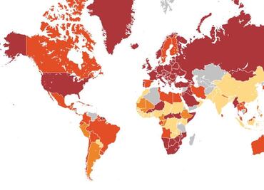 Países a los que se recomienda no viajar por alto riesgo de Covid-19