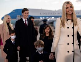 Ivanka llora y Melania se despide de Washington con YMCA