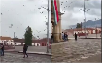 Pánico en San Cristóbal de Las Casas: dos tornados causan estragos; Protección Civil activa protocolos. VIDEOS