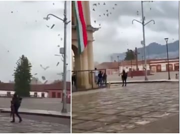 Pánico en San Cristóbal de Las Casas: dos tornados causan estragos; Protección Civil activa protocolos. VIDEOS
