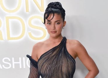 El microbikini de látex que lució Kylie Jenner de vacaciones en la nieve