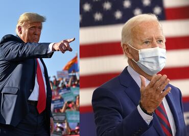 Trump recorre EU y Biden se queda en casa a dos semanas de las elecciones