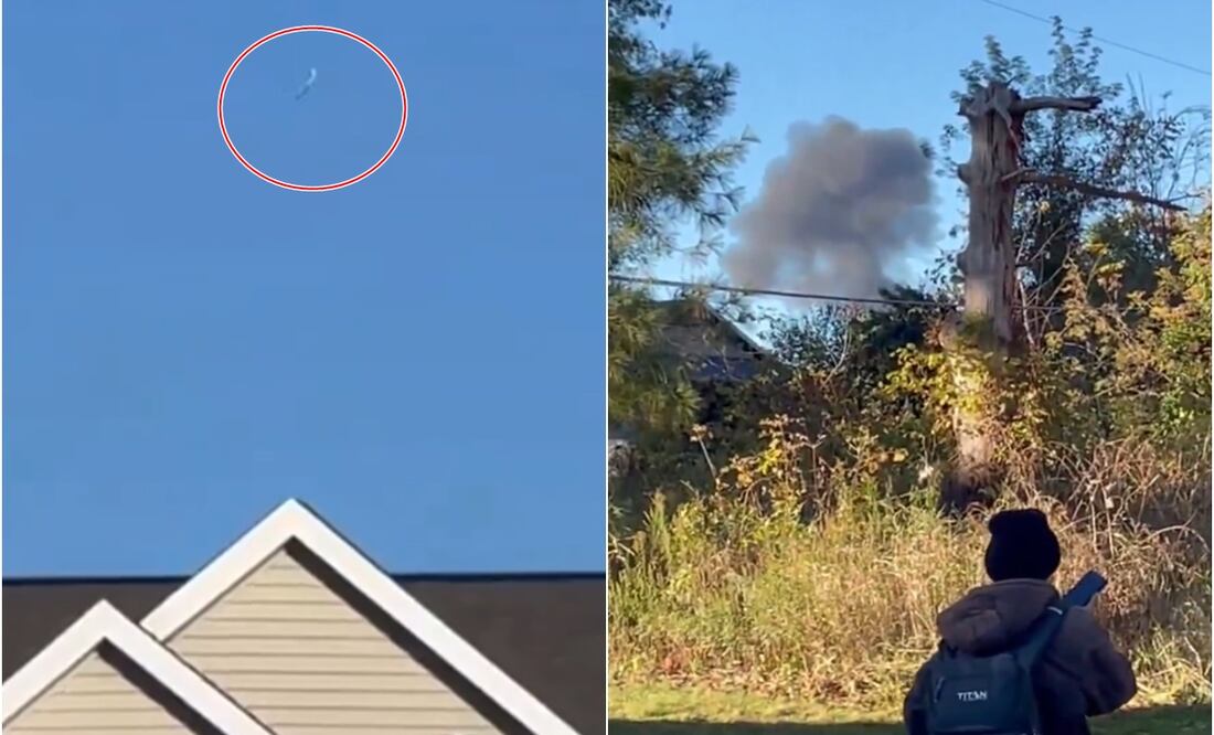 Tragedia aérea en Michigan: mueren tres mexicanos tras caída de avioneta. Foto: Captura de pantalla / X