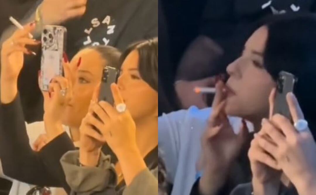 Critican a Ángela Aguilar por no saber usar un cigarro: “Lo suyo es robar maridos, porque fumar no”. Foto: TikTok