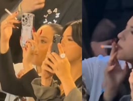 Critican a Ángela Aguilar por no saber usar un cigarro: “Lo suyo es robar maridos, porque fumar no”