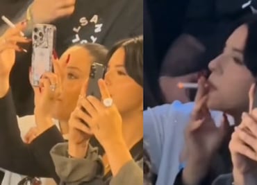 Critican a Ángela Aguilar por no saber usar un cigarro: “Lo suyo es robar maridos, porque fumar no”