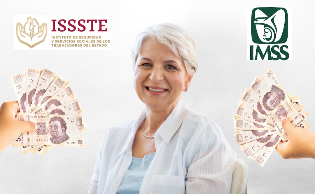 ¿Qué pensionados del IMSS e ISSSTE recibirán pago doble en ABRIL? Fecha y monto. Foto: IMSS / ISSSTE / Adobe