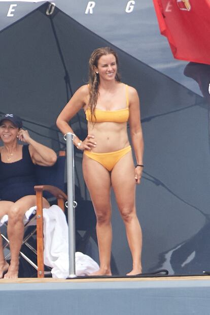 Esposa de Michael Jordan destila glamour con el bikini del verano durante paseo en Francia. Foto: The Grosby Group