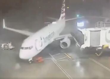 Avión de American Airlines es arrastrado por fuertes vientos en Texas; ¿hay vuelos cancelados?