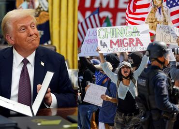 Donald Trump dice que las protestas en Los Ángeles "fortalecen" su determinación de deportar