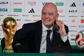 Infantino recibe en Colombia el apoyo del futbol de Sudamérica