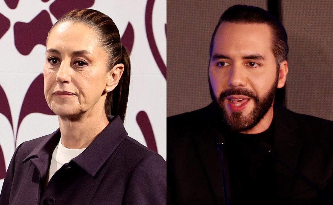 Sheinbaum celebra que IA de Elon Musk respondiera a Bukele que ella es la líder más popular. Foto: EFE