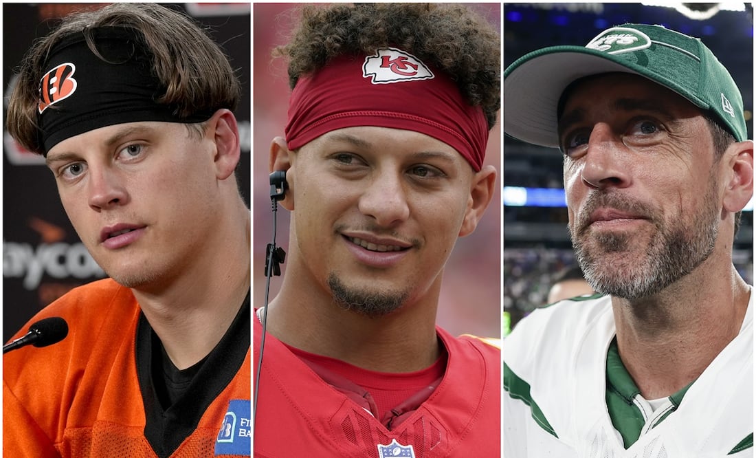 Joe Burrow y los 10 jugadores de la NFL mejor pagados para la temporada 2023. Foto: AP