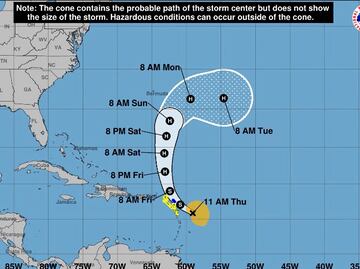 Alerta máxima: Tormentas tropicales golpean México y EU; Jerry podría convertirse en huracán esta noche