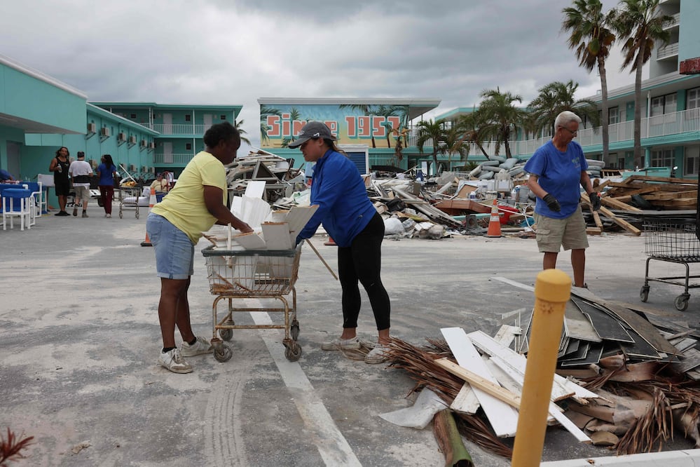 "Si se quedan morirán": Florida llama a evacuar ante la llegada del huracán Milton. ¿Cuándo tocará tierra? (Photo by SPENCER PLATT / GETTY IMAGES NORTH AMERICA / Getty Images via AFP)
