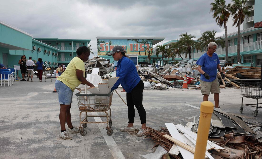 "Si se quedan morirán": Florida llama a evacuar ante la llegada del huracán Milton. ¿Cuándo tocará tierra? (Photo by SPENCER PLATT / GETTY IMAGES NORTH AMERICA / Getty Images via AFP)