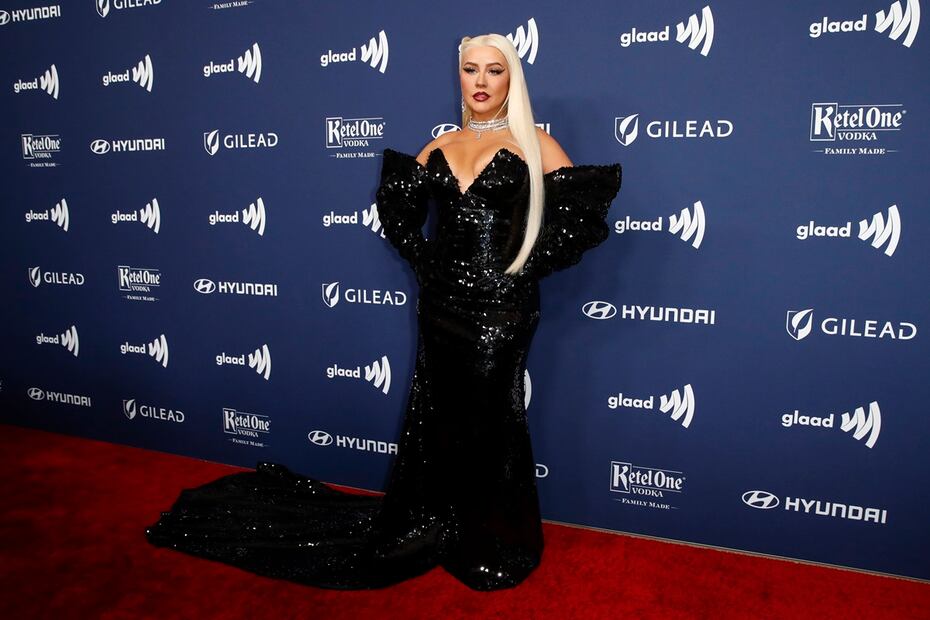 Beverly Hills (United States), 31/03/2023.- US singer-songwriter Christina Aguilera attends the GLAAD Media Awards at The Beverly Hilton in Beverly Hills, California, USA, 30 March 2023. (Estados Unidos) EFE/EPA/CAROLINE BREHMAN
