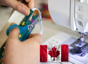 ¿Eres costurero? Puedes aplicar para trabajar en una empresa en Canadá