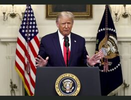 Trump pide a la ONU que haga a China "rendir cuentas" por "infectar al mundo"