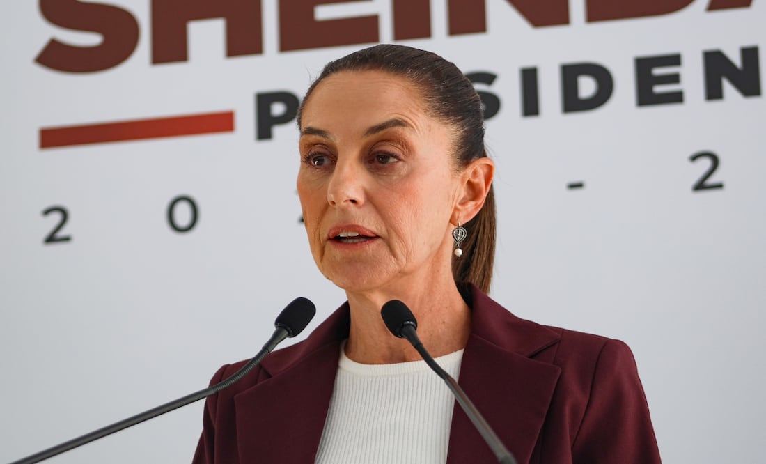 Sheinbaum niega una dictadura en México ante el control del Congreso y la reforma judicial. Foto: Hugo Salvador / El Universal