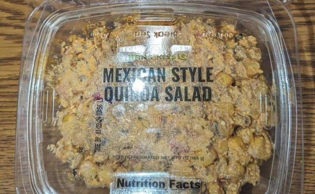 FDA alerta por riesgo de salud en paquetes de ensalada preparada “al estilo mexicano”. Foto: FDA