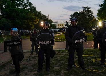 Protegieron a Trump en el búnker de la Casa Blanca por los disturbios