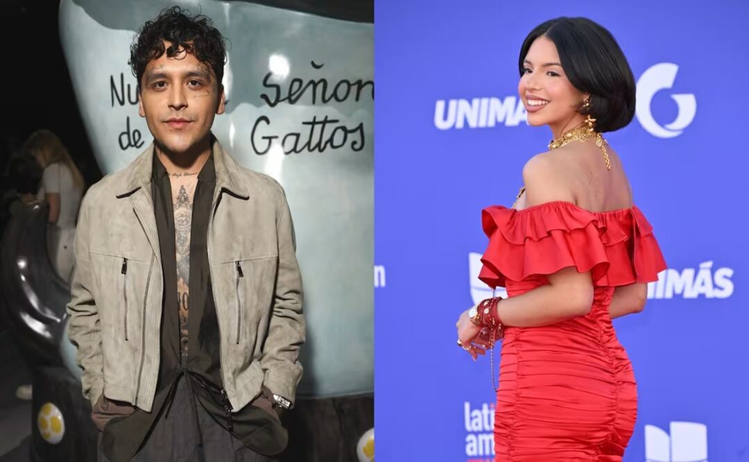 ¿Ángela Aguilar y Christian Nodal se casa? Así luce la hija de Pepe Aguilar vestida de novia. Foto: Vianney Le Caer/AP/Robyn BECK /AFP