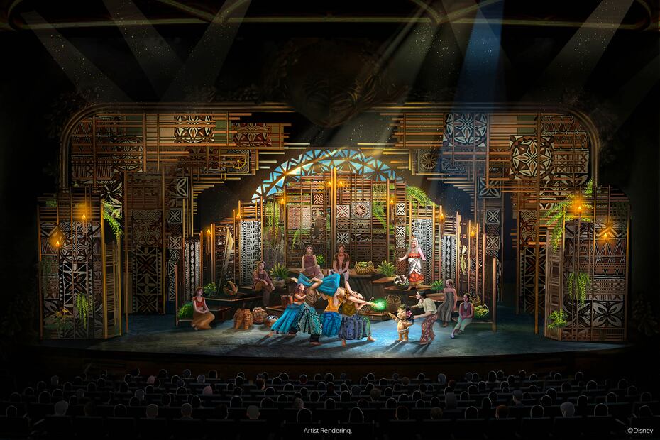 Disney The Tale of Moana/ Foto: Cortesía Disney Cruise Line