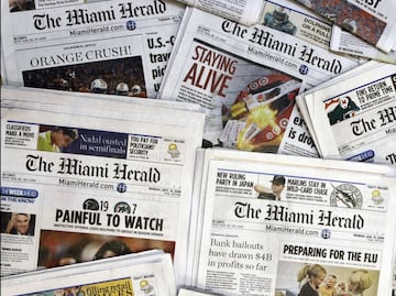 Grupo dueño del Miami Herald se declara en bancarrota