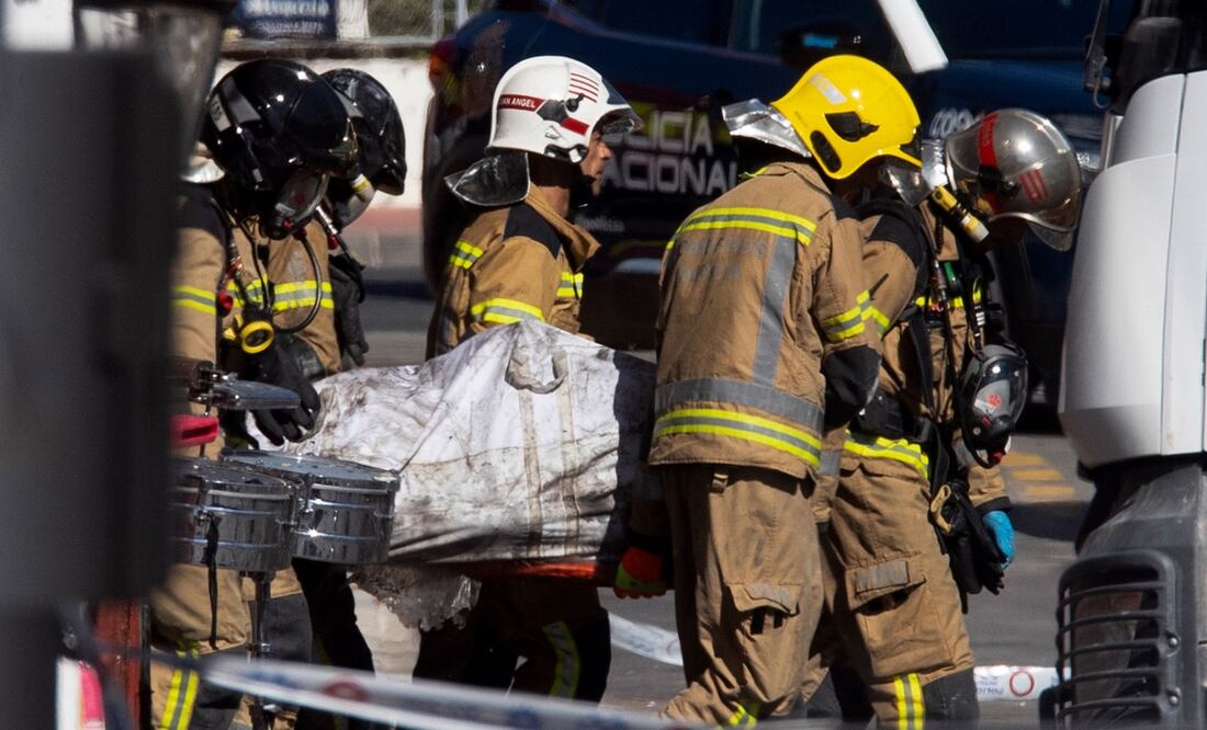 "Mami, voy a morir", joven se despide de su madre desde impactante incendio en España. Foto: EFE