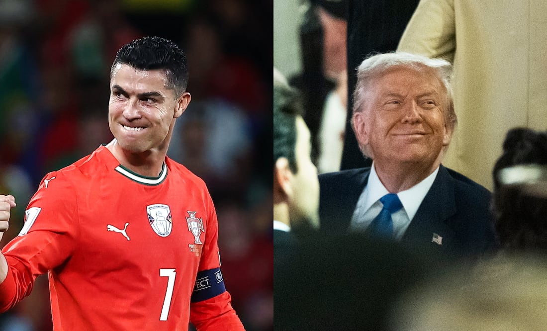 “Es uno de los hombres que puede cambiar el mundo”: Cristiano Ronaldo habla de Trump y genera polémica global. Foto: EFE/AP