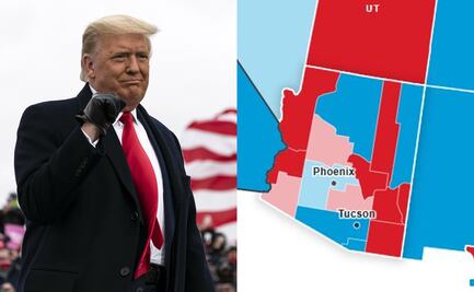 La esperanza de Donald Trump está en el conteo en Arizona