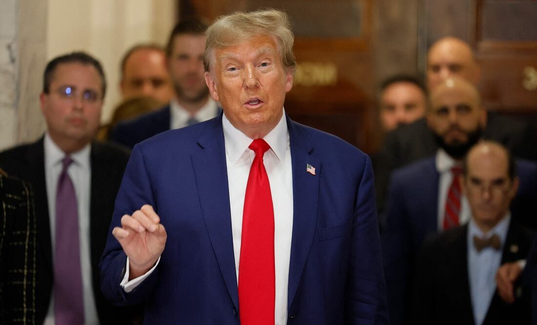 Trump desata polémica al burlarse de Nikki Haley con un nuevo apodo. Foto: EFE