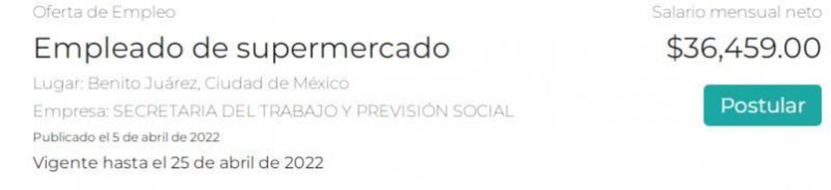 Buscan mexicanos para trabajar en supermercado de Canadá (sin inglés)