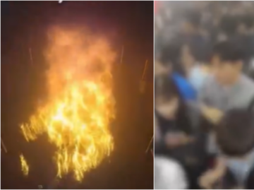 Hombre incendia vagón del metro en venganza por su divorcio. VIDEO