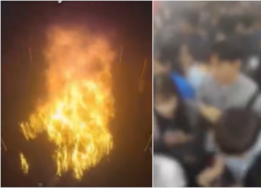 Hombre incendia vagón del metro en venganza por su divorcio. VIDEO